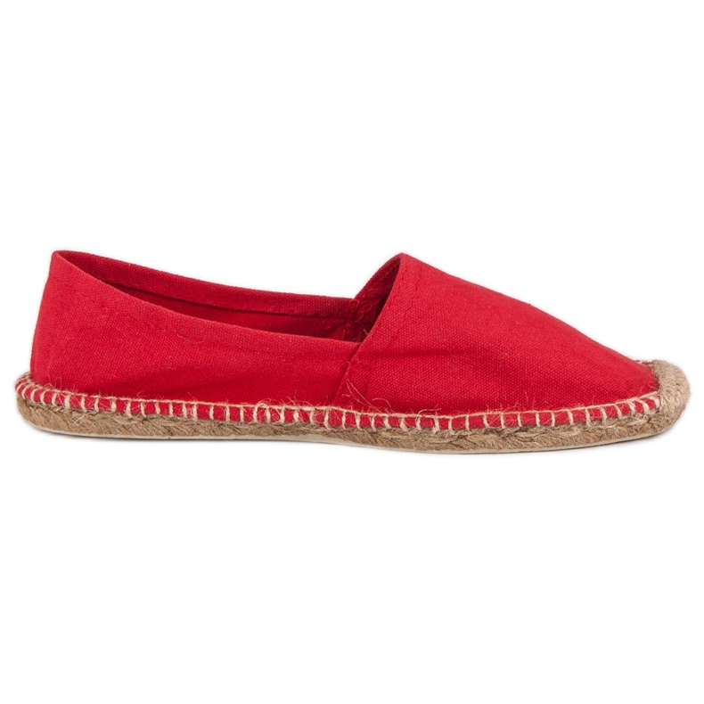 Röda Espadrilles