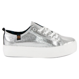 Vinceza Silver mckeylor sneakers grå
