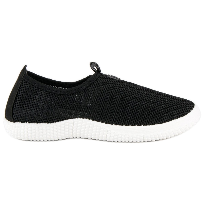 Slip-on sportskor svart