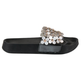 Snygga tofflor från meliski vices grå