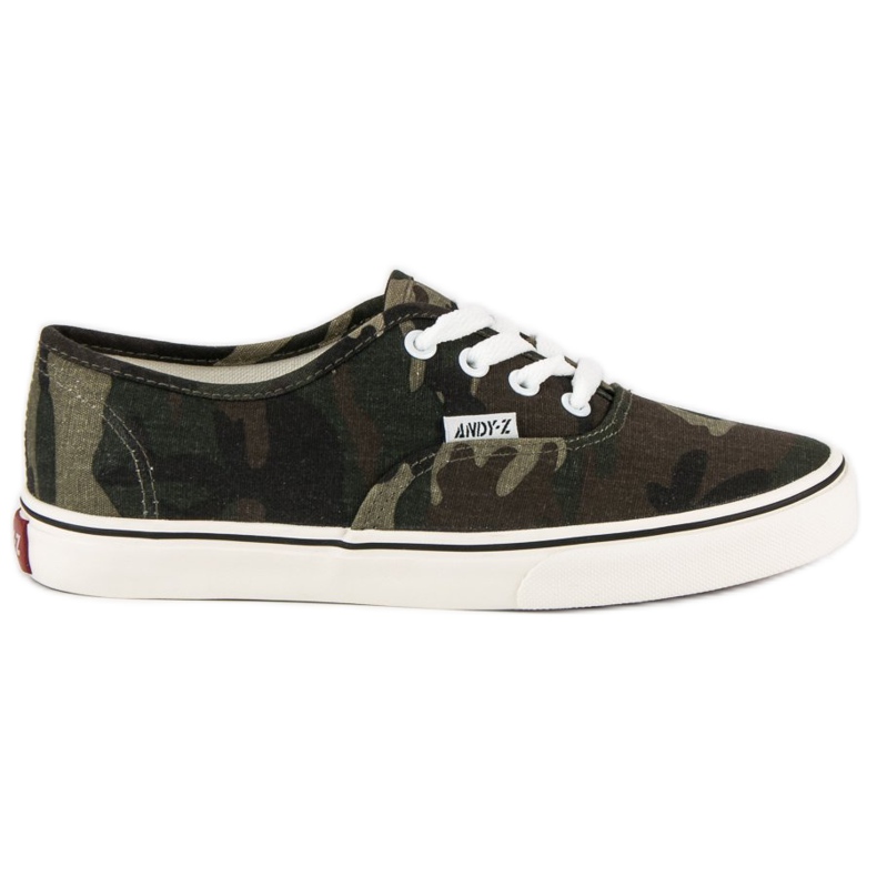 Andy Z Camo sneakers brun grön