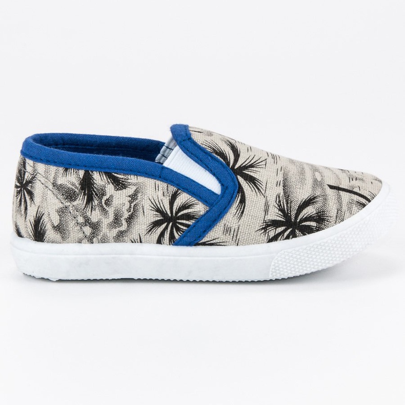 Bekväm slip på sneakers grå