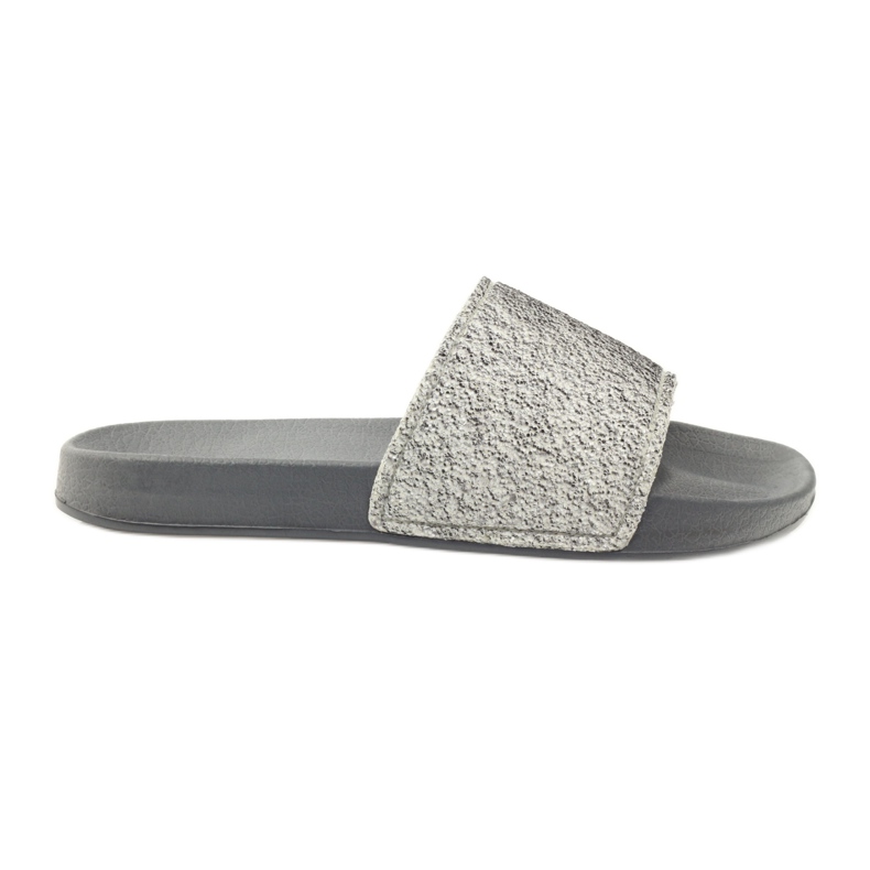 Profilerade tofflor Big Star glitter grå