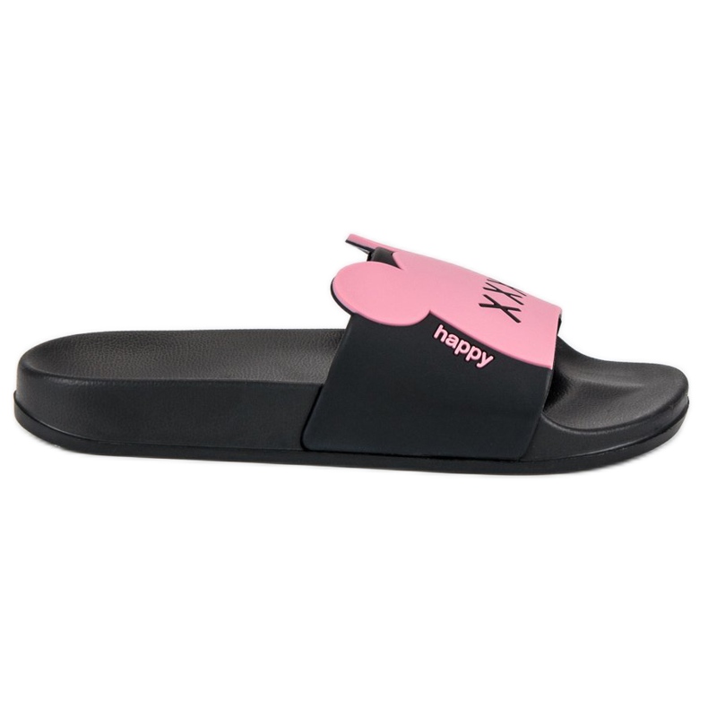 Vices Fashionabla tofflor med tofflor rosa