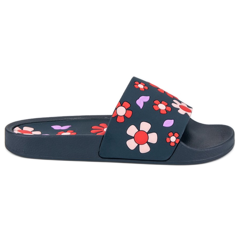 Vices Blomtofflor skruvstäd blå