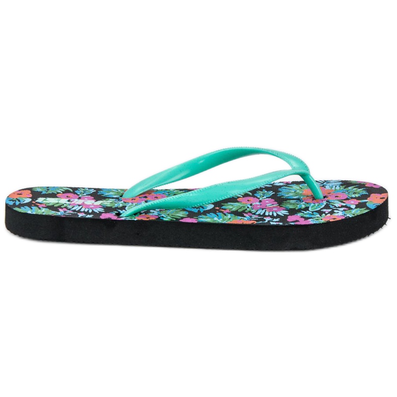 Fashionabla flipflops grön