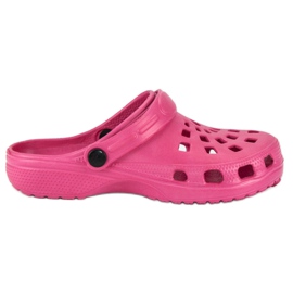 Fuchsia trädgårdstofflor rosa