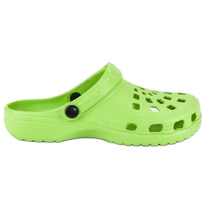 Gröna trädgårdstofflor