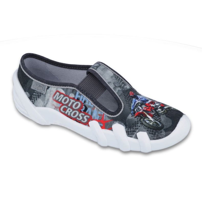 Befado andra barnskor 290Y167 grå röd