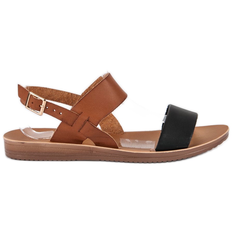Casual sandaler svart brun