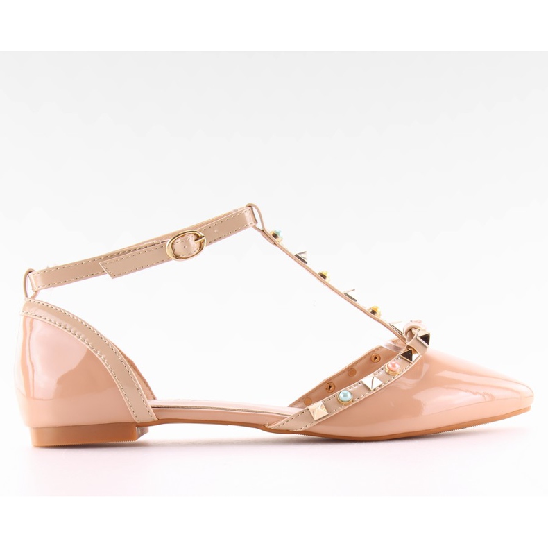 Ballerinas med rosa studs DM29P rosa