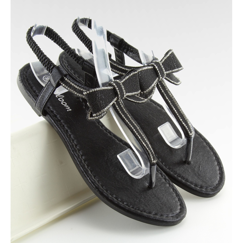 Svarta flipflops LS-89080 Svart