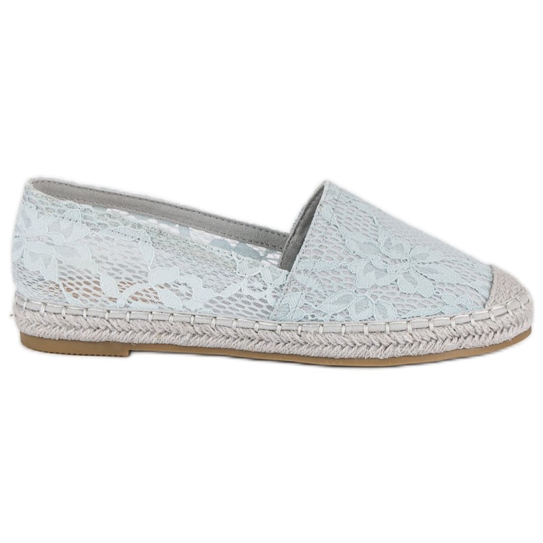Seastar Grå spets Espadrilles