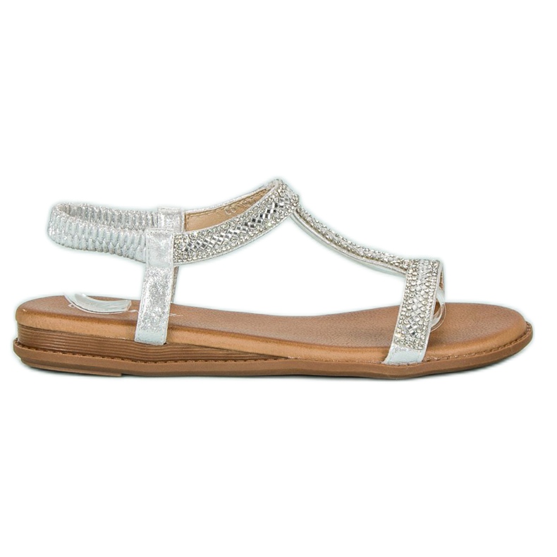 Renda Eleganta slip-on sandaler grå