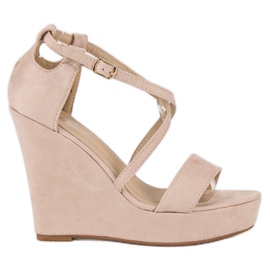 Sandaler i mocka brun