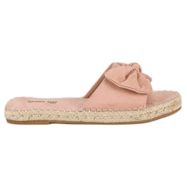 Queen Vivi Mocka espadrilles flipflops rosa