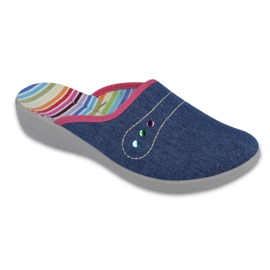 Befado damskor pu 552D009 marinblå