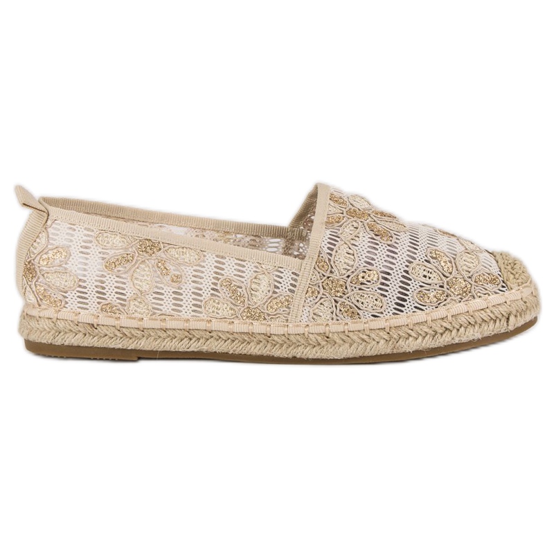 Seastar Spets Espadrilles brun gul