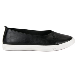 Slip-on sneakers svart