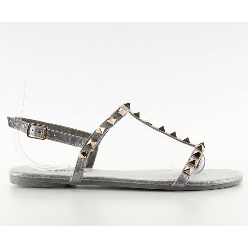 Delikata sandaler med DD23 grå dubbar