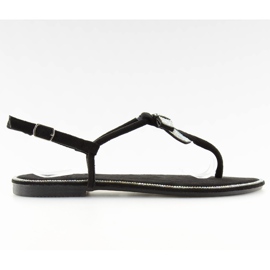 Svarta mockasandaler 218-120