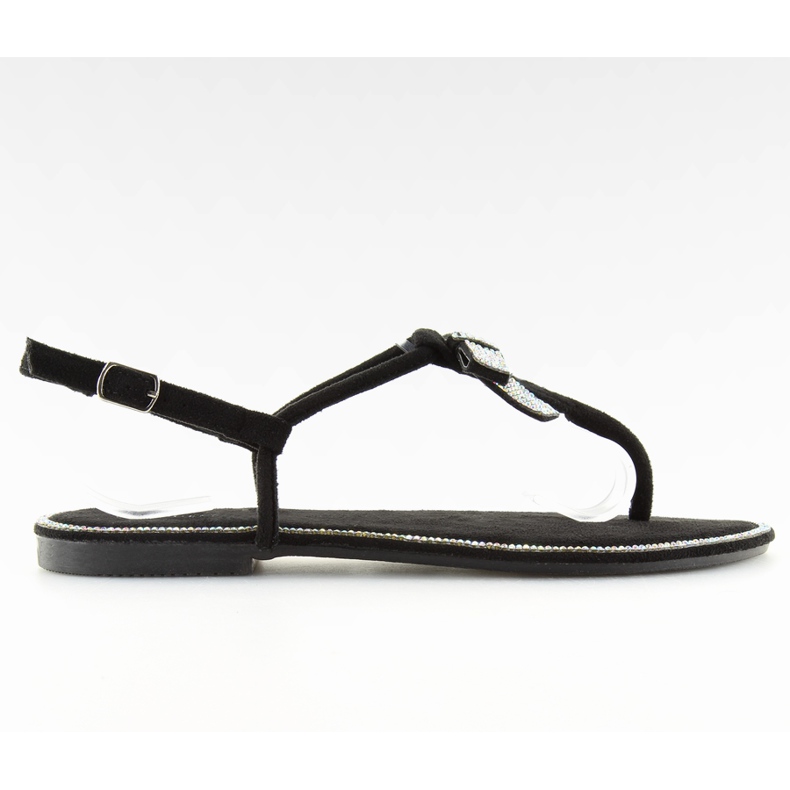 Svarta mockasandaler 218-120