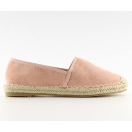 Klassiska rosa espadrillor BB05P rosa