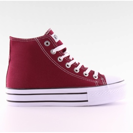 Dual-soled LT-920B Vin sneakers röd