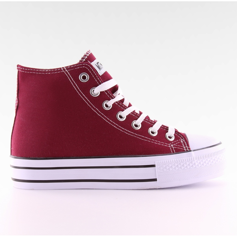 Dual-soled LT-920B Vin sneakers röd