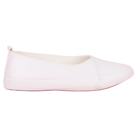 Slip-on sneakers vit