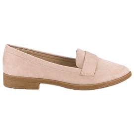 Small Swan Loafers i mocka brun