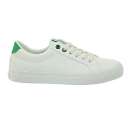 Vita sneakers BIG STAR 274209 grön