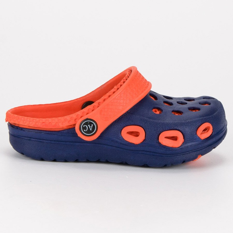 Navy American Children's Tofflor blå