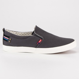 Camo Grå mäns slipons