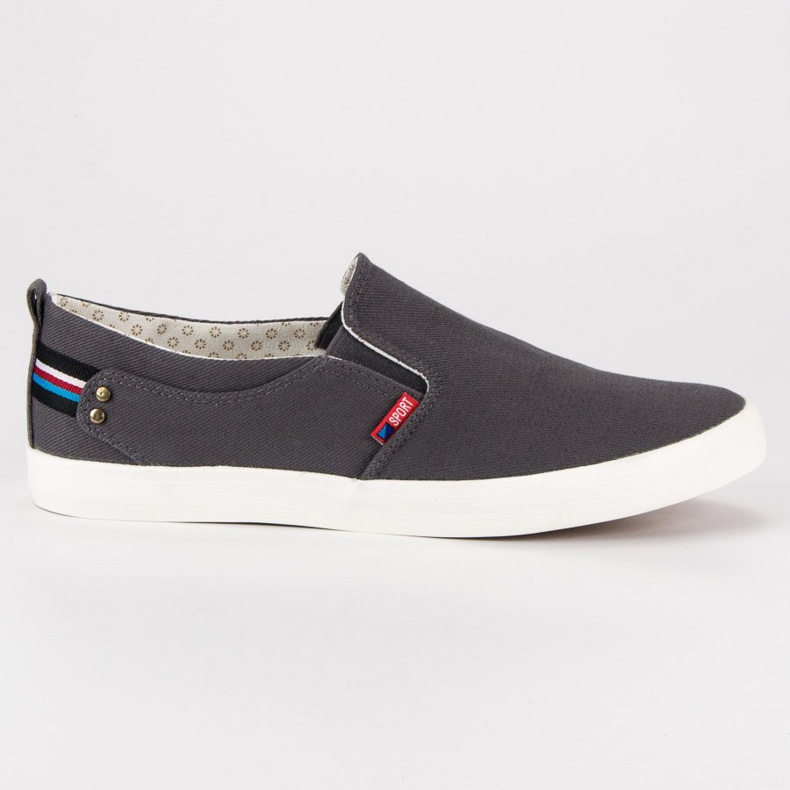 Camo Grå mäns slipons