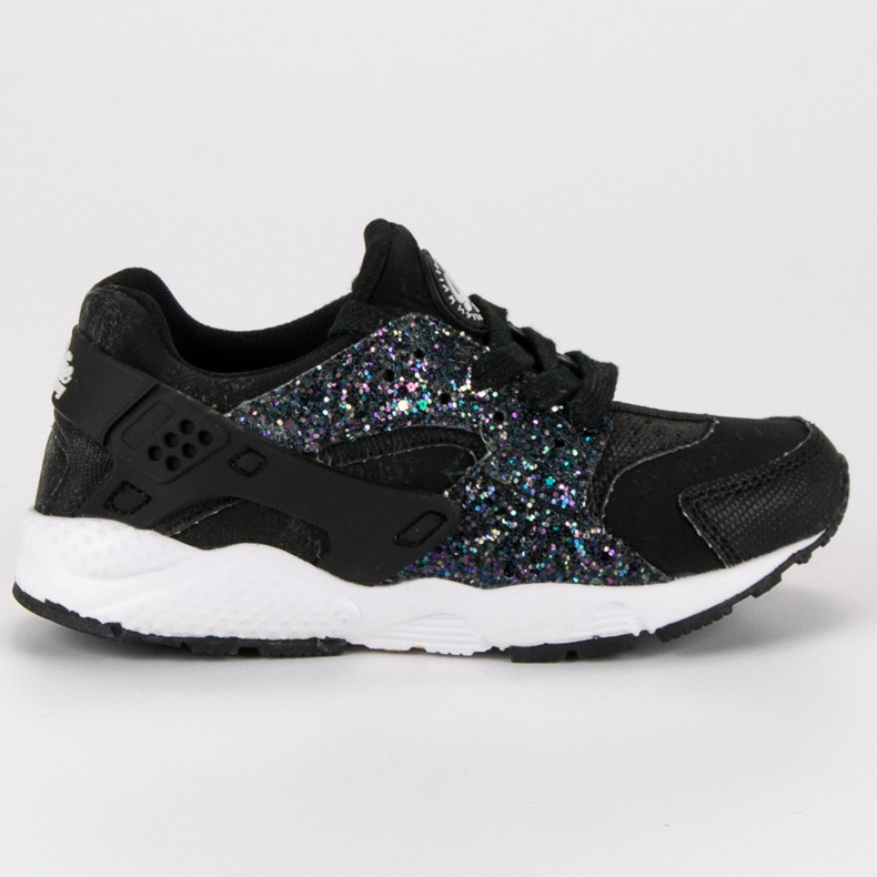Kylie Svarta sneakers med glitter