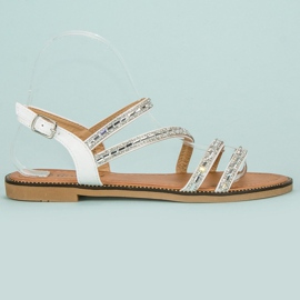 Girlhood Snygga vita sandaler