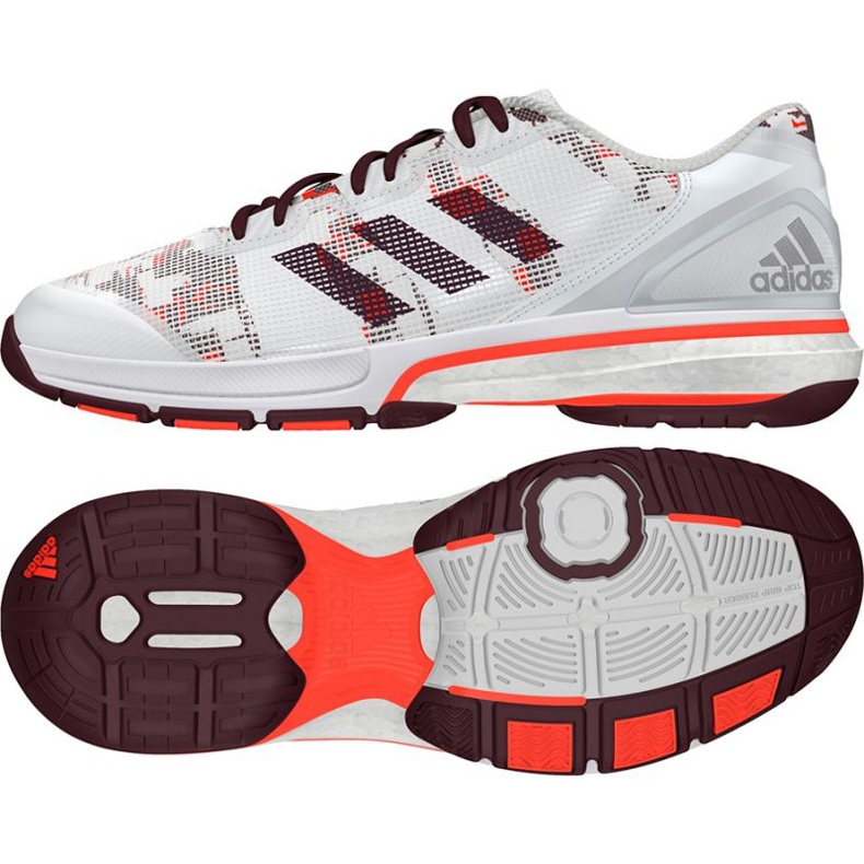 Adidas Stabil Boost handbollssko vit