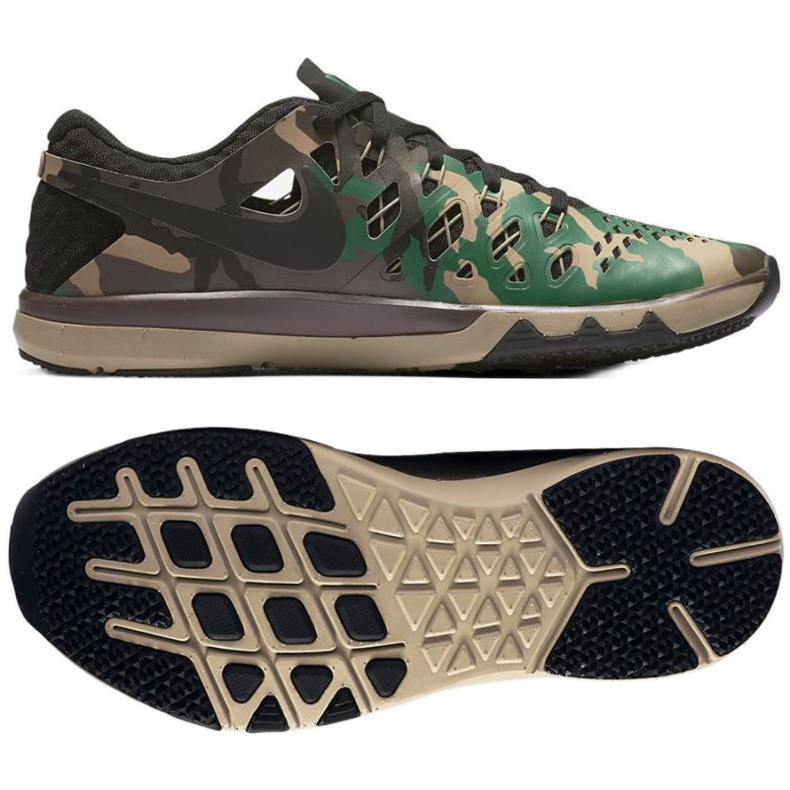 Nike Train Speed ​​4 M träningssko brun grön