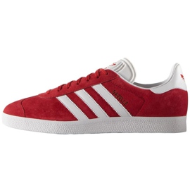 Adidas Originals Gazelle M S76228 skor röd
