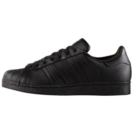 Adidas Originals Superstar Foudation-skor svart
