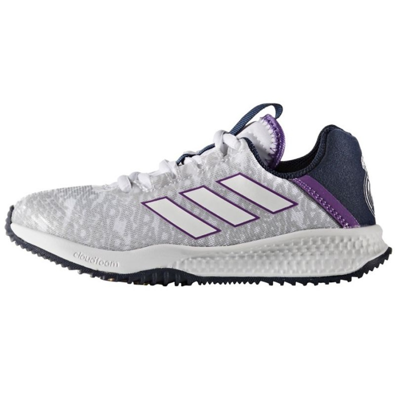 Adidas Rapida Turf Real Madrid Fc Jr BA9699 skor vit vit