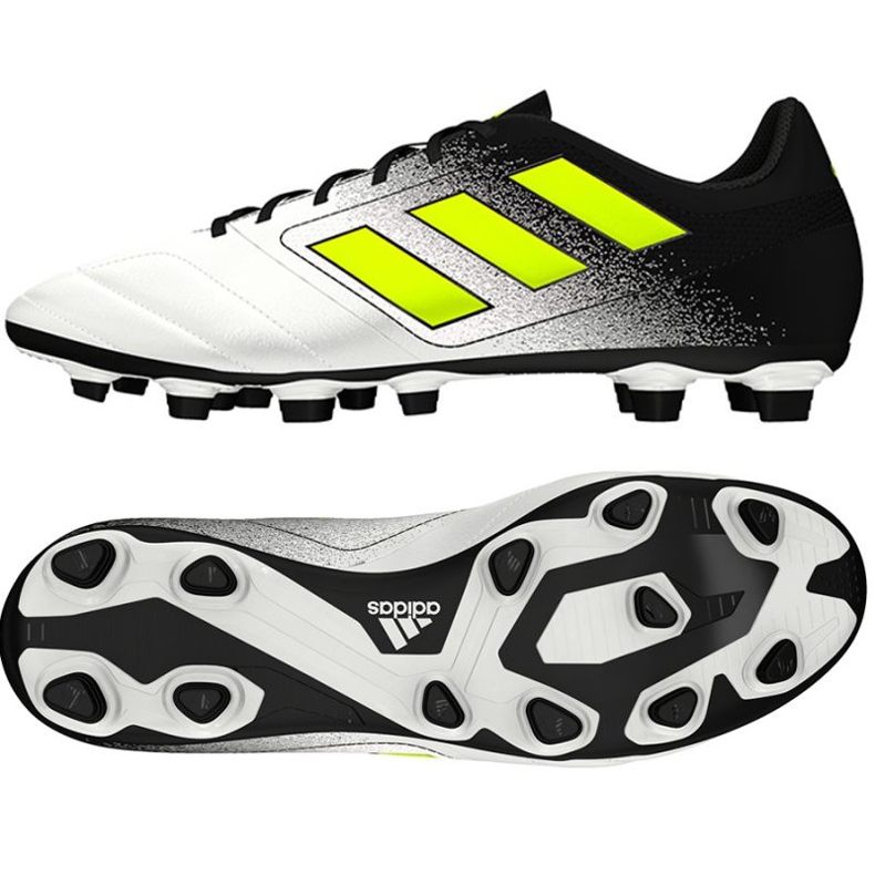 Adidas Ace 17.4 FxG M fotbollsskor vit
