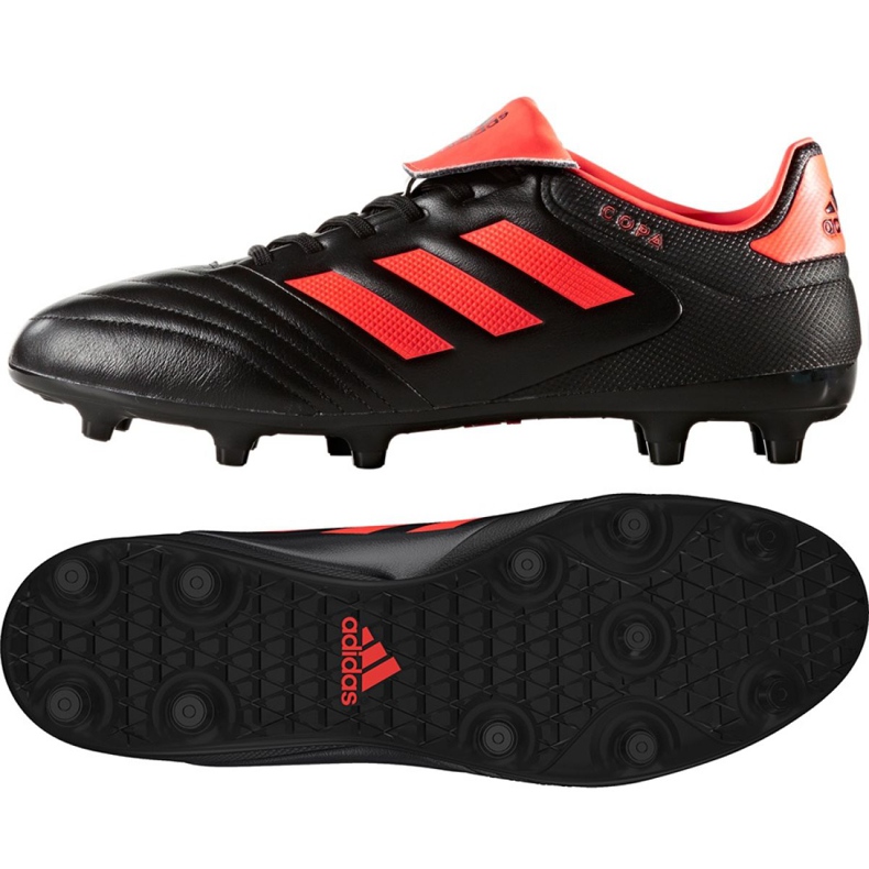 Adidas Copa 17.3 Fg M S77144 fotbollsskor mångfärgad svart