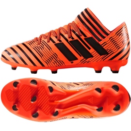 Adidas Nemeziz 17.3 Fg Jr S82428 fotbollsskor orange orange