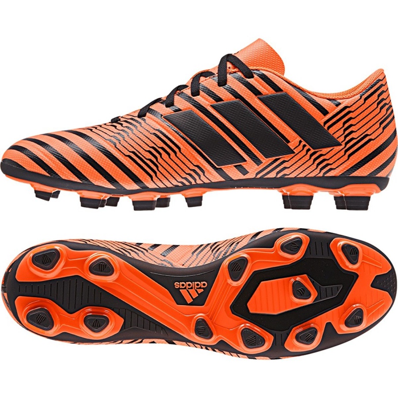 Adidas Nemeziz 17.4 FxG M S80610 fotbollsskor orange orange