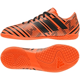 Inomhusskor adidas Nemeziz 17.4 In Jr S82467 mångfärgad orange