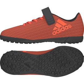 Adidas X 17.4 Tf Jr. fotbollsskor orange