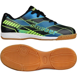 Inomhusskor Atletico In Jr 7336 S76637 svart blå grön svart