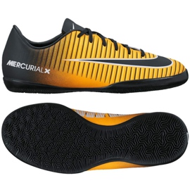 Nike MercurialX Victory Vi Ic Jr 831947-801 fotbollsskor mångfärgad orange